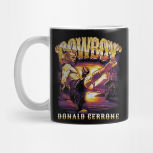 Donald Cerrone Retro Bitmap Mug